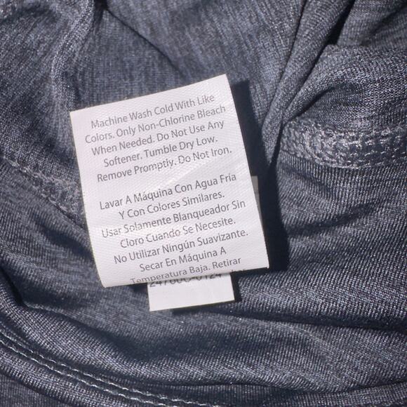 AVIA Women’s High-Waisted Leggings with Pockets - Size S (4-6) - Charcoal Gray - Picture 6 of 6